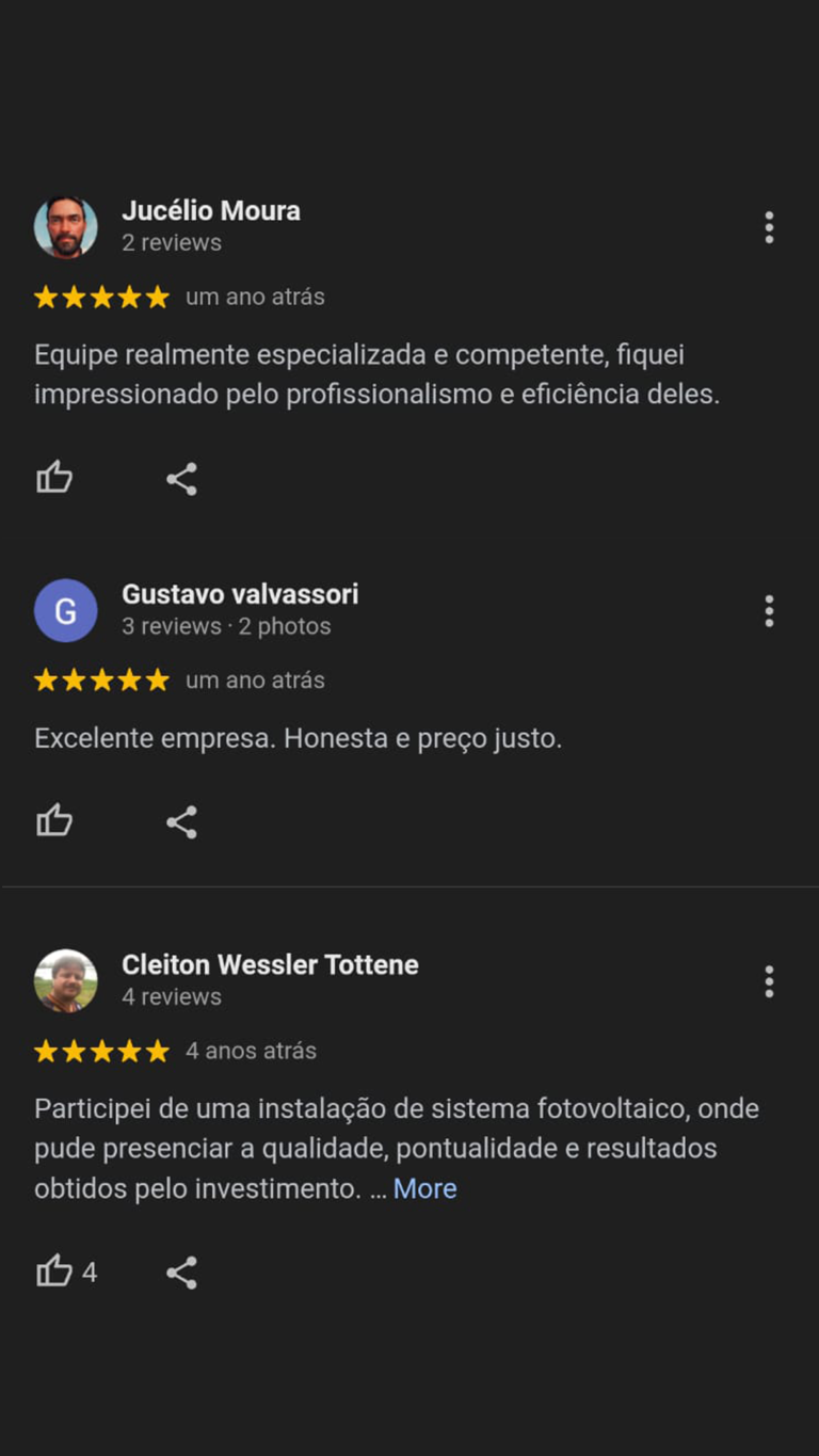 depoimentos